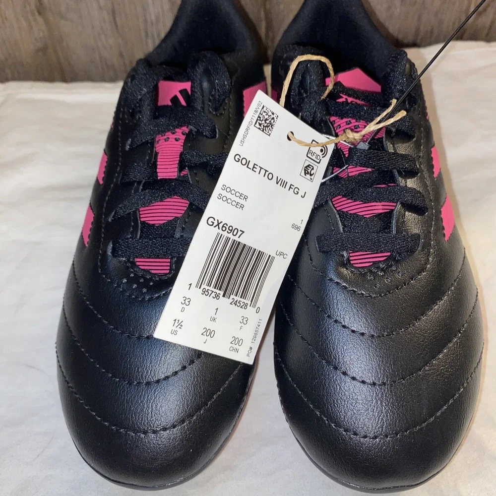 NWT‎ Adidas Unisex-Child Goletto VIII Firm Ground Cleats, Sz 1.5